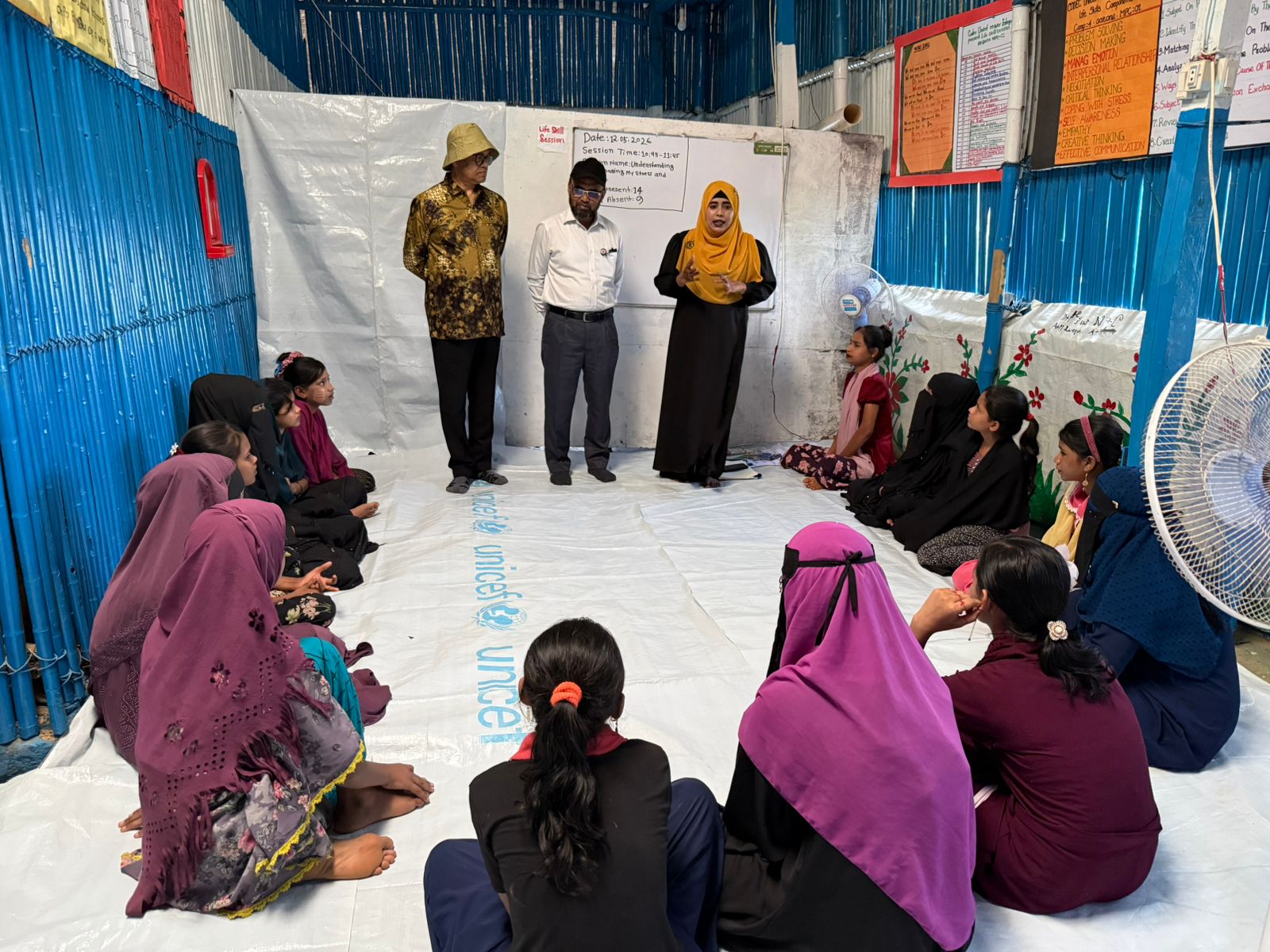 Field visit of Implementation Support Mission held on May 12, 2026 at Cox's Bazar Rohingya Camp