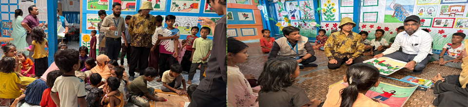 Rohingya Camp banner