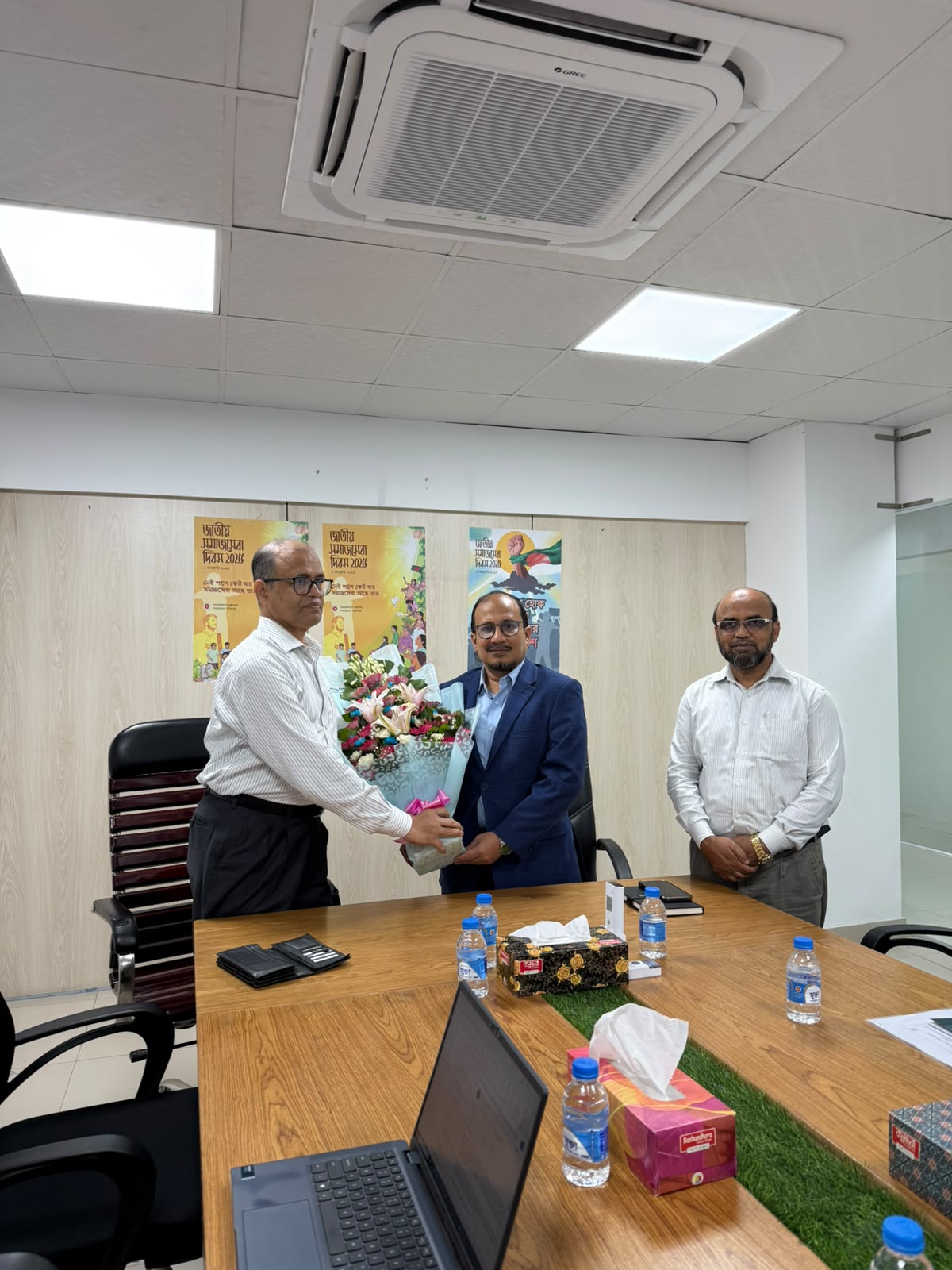 On July 23, 2026, the Honorable DG, DSS, was a chief guest at the inhouse training session at PMU, ISO Component-5 Office.