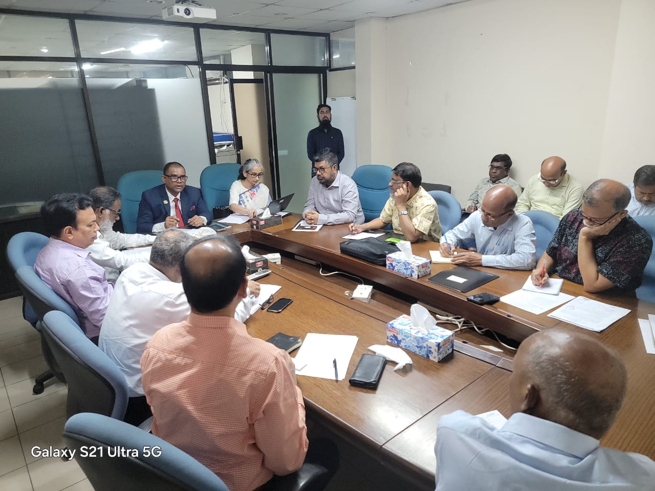 Meeting with the Task Team Leader,WB at PMU, IUPHPSP held on 16 April 2025