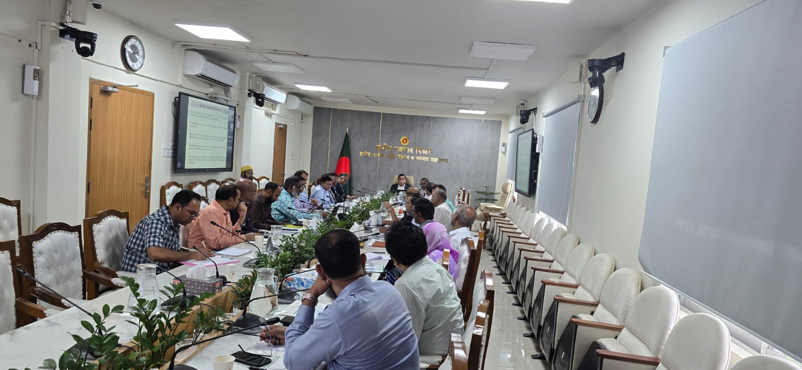 প্রোজেক্ট স্টিয়ারিং কমিটি (PSC) সভা , স্থান: এলজিডি (LGD) সম্মেলন কক্ষ