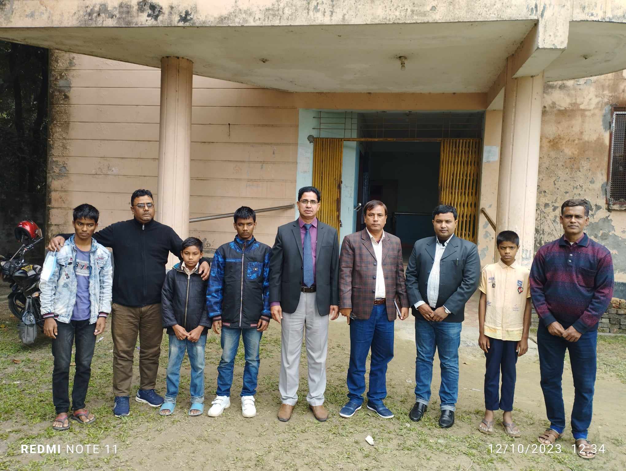 অতিরিক্ত পরিচালক এবং উপপরিচালক, রংপুর স্যারের পরিদর্শন