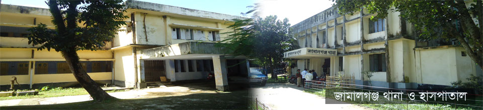 জামালগঞ্জ থানা ও হাসপাতাল