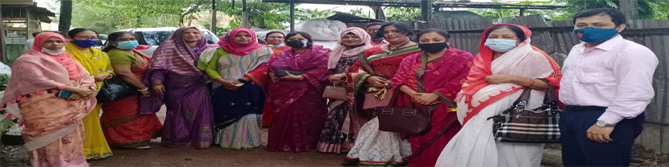 জাতীয় মহিলা সংস্থা, প্রধান কার্যালয়, ঢাকার কেন্দ্রীয় চেয়ারম্যান মহোদয়ের আগমণ