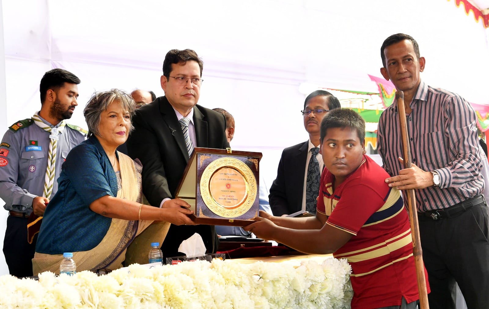 ৩৩তম আন্তর্জাতিক প্রতিবন্ধী দিবস ও ২৬ তম জাতীয় প্রতিবন্ধী দিবস ২০২৪ এর ছবি।