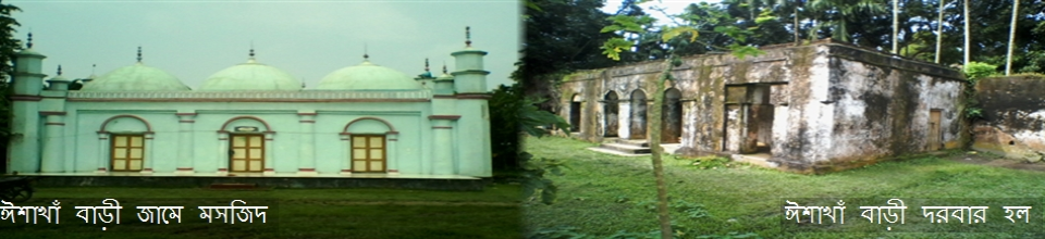 ঈশা খা বাড়ি মসজিদ ও দরবার হল