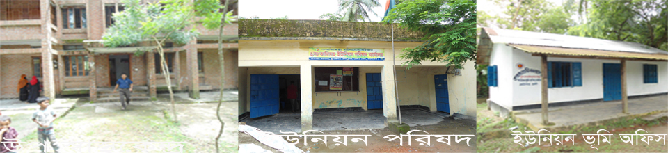 কালিদহ ইউনিয়নের আওতাদিন ভূমিঅফিস ,উপ-স্বাস্থ্যকেন্দ্র ও ইউনিয়ন পরিষদ