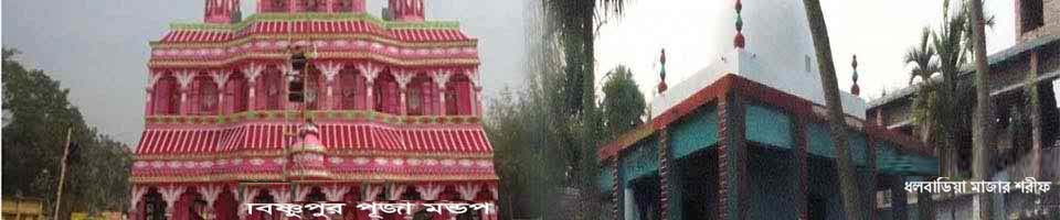 বিষ্ণুপুর পূজা মন্ডপ ও ধলবাড়িয়া মাজার শরীফ