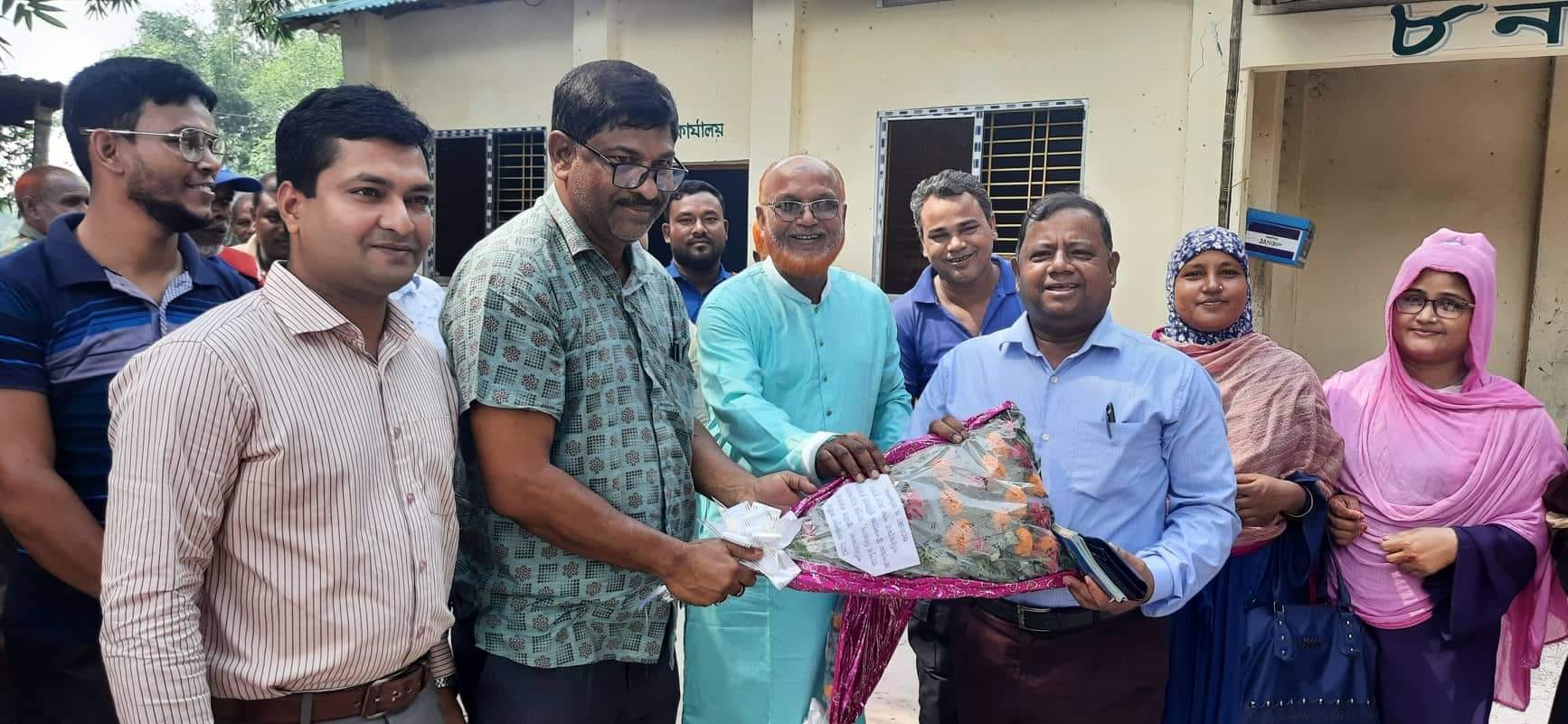 মোঃ ফজলুল কবীর স্যার,পরিচালক, স্থানীয় সরকার, রংপুর বিভাগ, রংপুর স্যারের পরিদর্শন