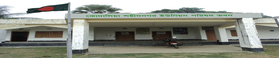 কোদালিয়া শহীদনগর ইউনিয়ন পরিষদ