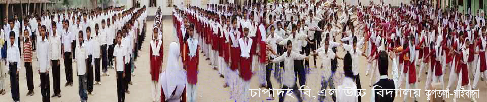 চাপাদহ বি এল উচ্চ বিদ্যালয়।