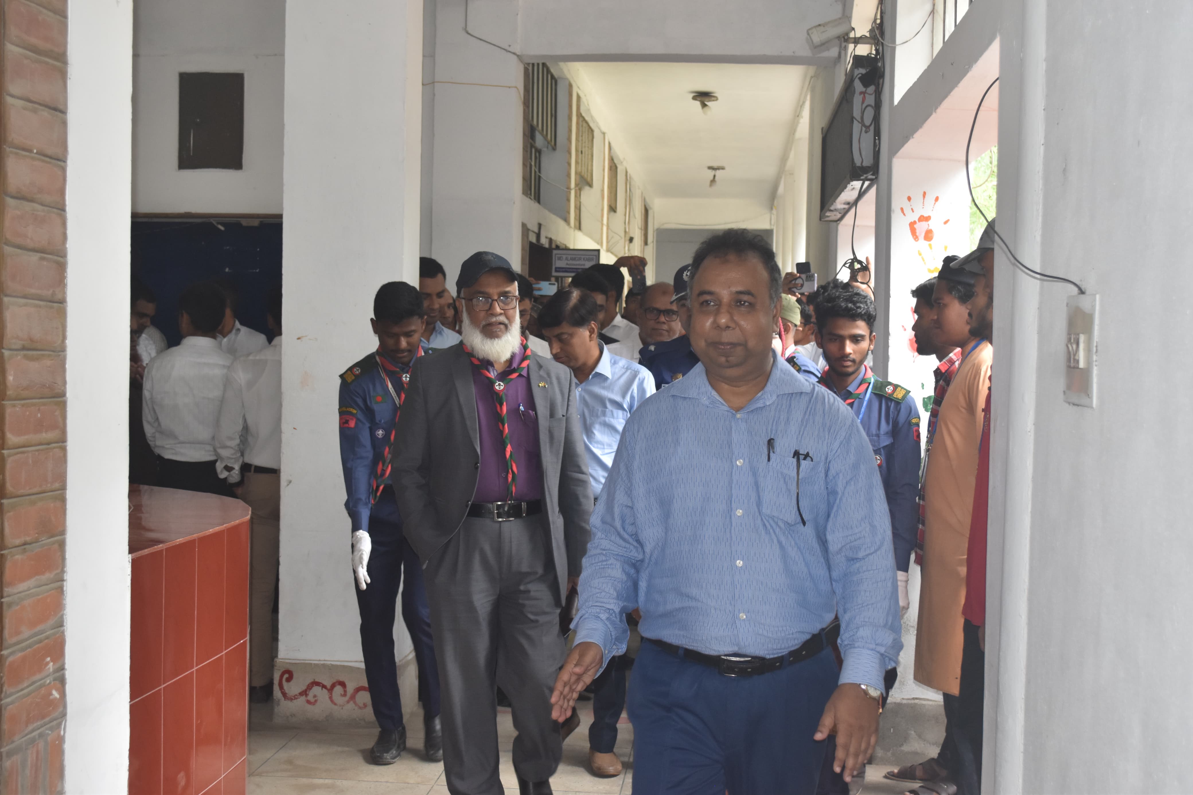 মাননীয় সচিব মহোদয়ের আগম উপলক্ষ্যে মতবিনিময় সভা