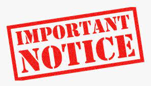 NOTICES