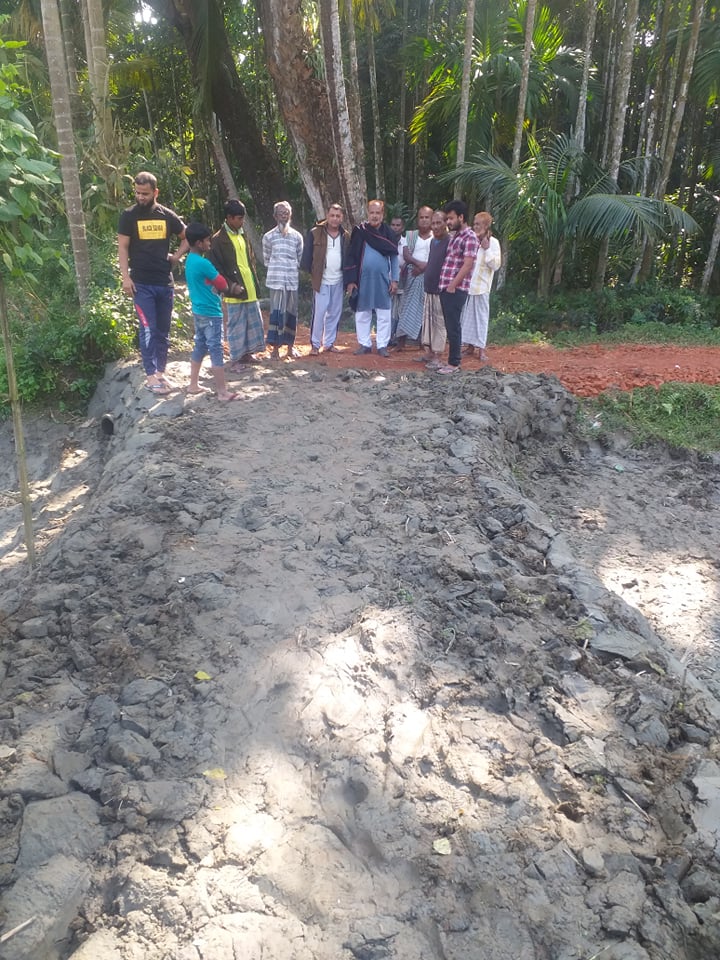 2021-2022 অর্থবছরের অতিদরিদ্রদের জন্য কর্মসংস্থান কর্মসুচীর কাজ শুরু