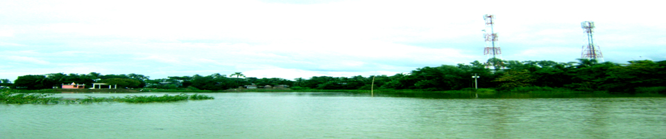 পানির উপর ভাসমান লাখাই ইউনিয়ন