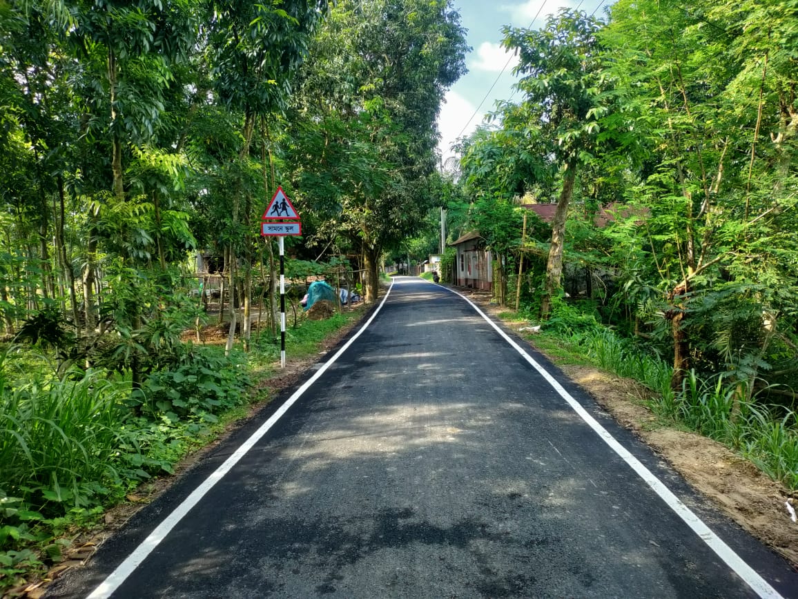সড়কের নামঃ ভটখালী হতে ঝিকড়া ইউপি অফিস সড়ক ।