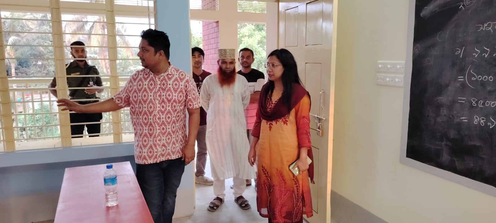 UNO Sir Visiting GPS School