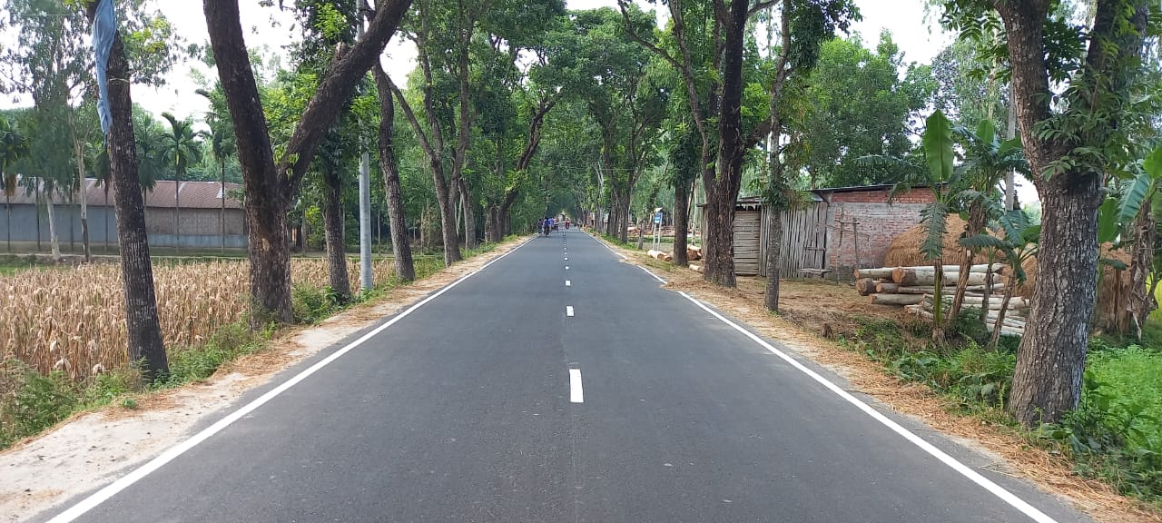 হাড়িভাসা জিসি - বাউলাগঞ্জ জিসি ভায়া টুনিরহাট রোড