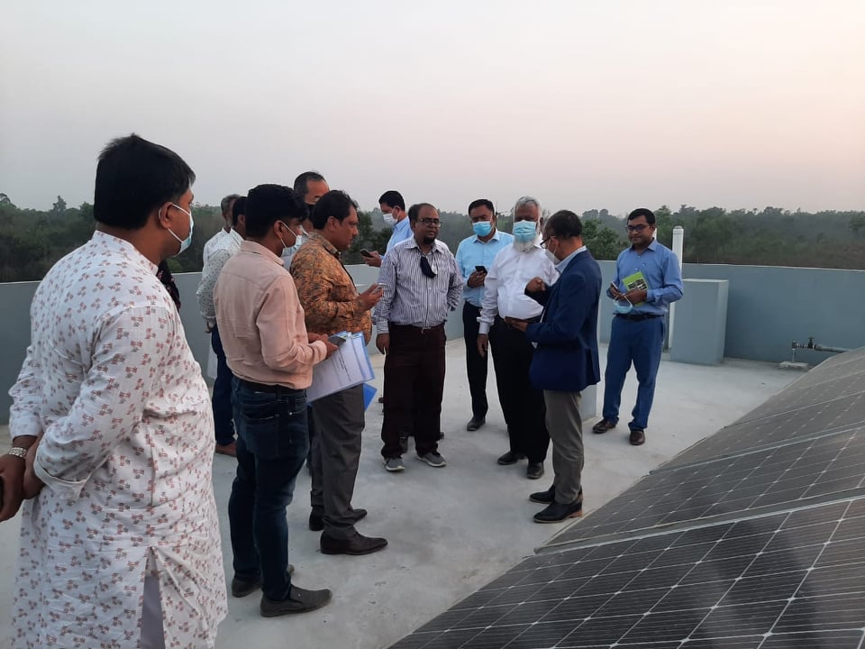 এলজিইডি কক্সবাজার এর উন্নয়ন কার্যক্রম পরিদর্শনে প্রধান প্রকৌশলী মহোদয়