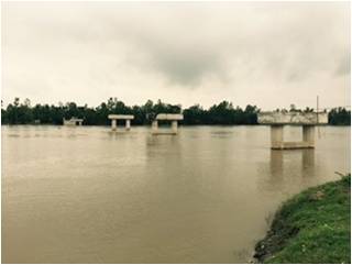 238m Bridge work ongoing at Gobindagonj