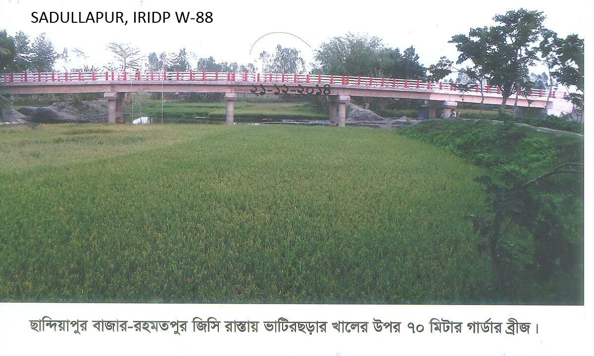 Bridge constructed on 2013-15