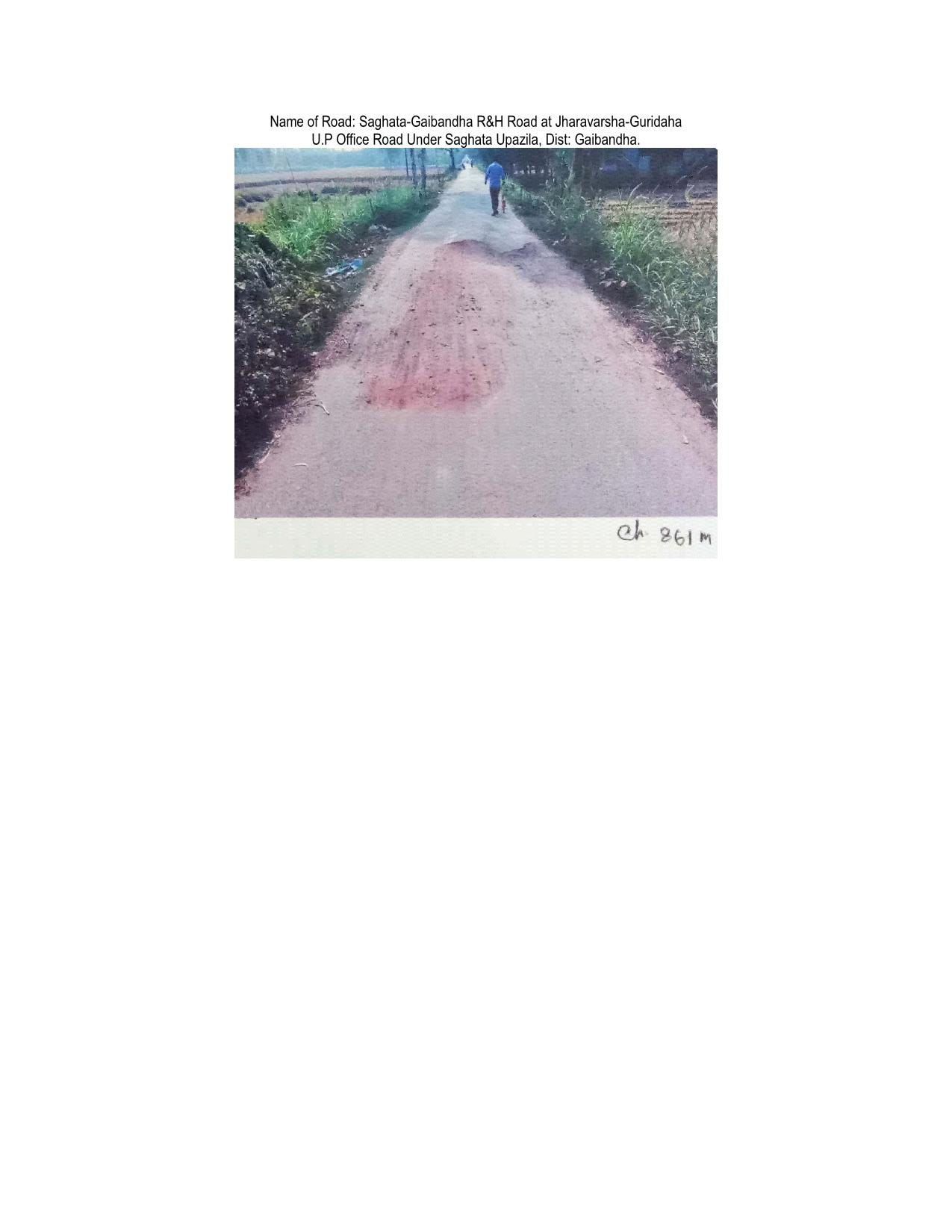বন্যায় ক্ষতিগ্রস্ত রাস্তা/সেতু/কালভাট