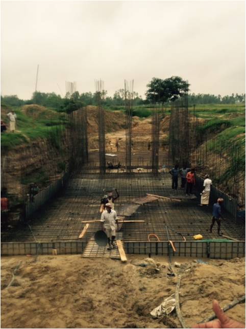 Jirai Regulator construction on going