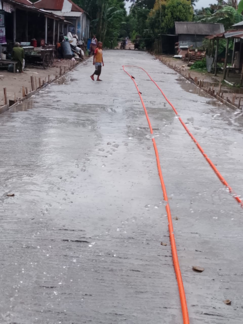 চৈতার মোড় রাস্তা