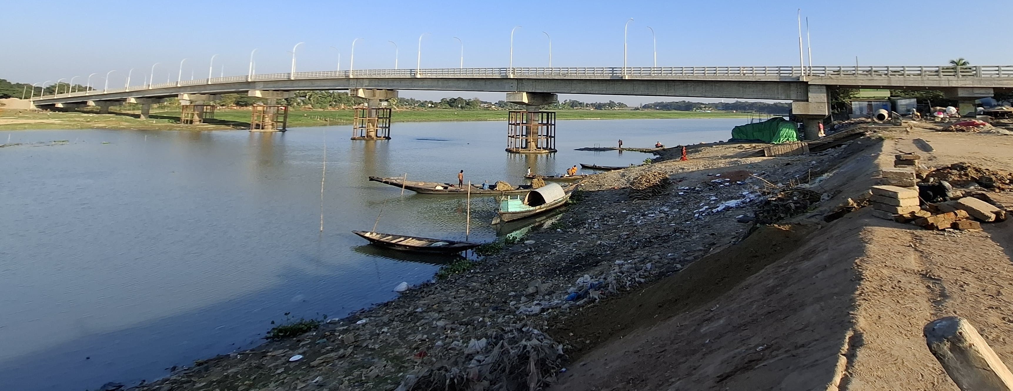 ৩৬২ মিটার গার্ডার ব্রিজ, মিঠামইন কাঠবাজার - কাজীপাড়া, মিঠামইন উপজেলা, কিশোরগঞ্জ।