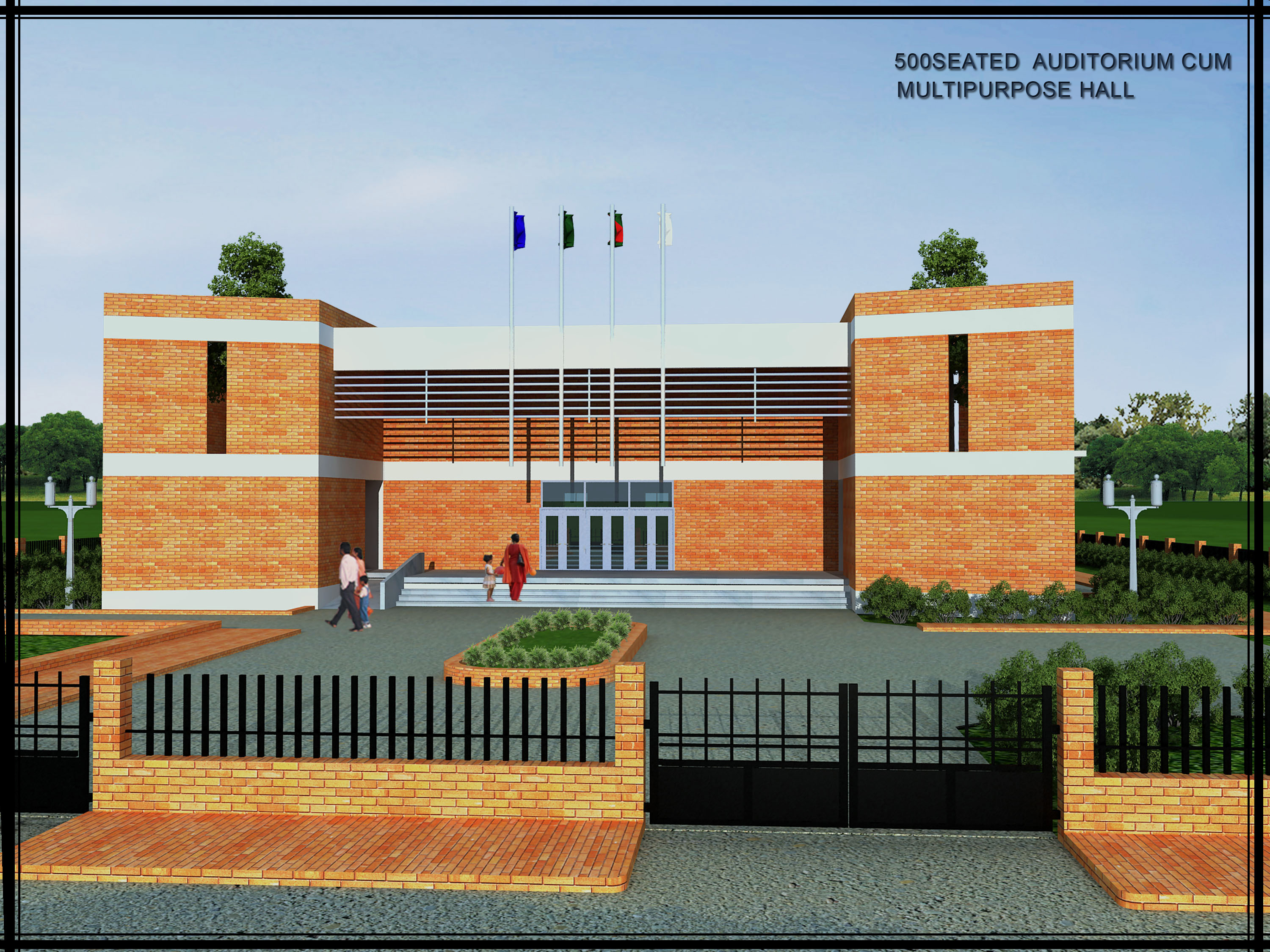 500 Seat Auditorium, Nalitabari, Sherpur