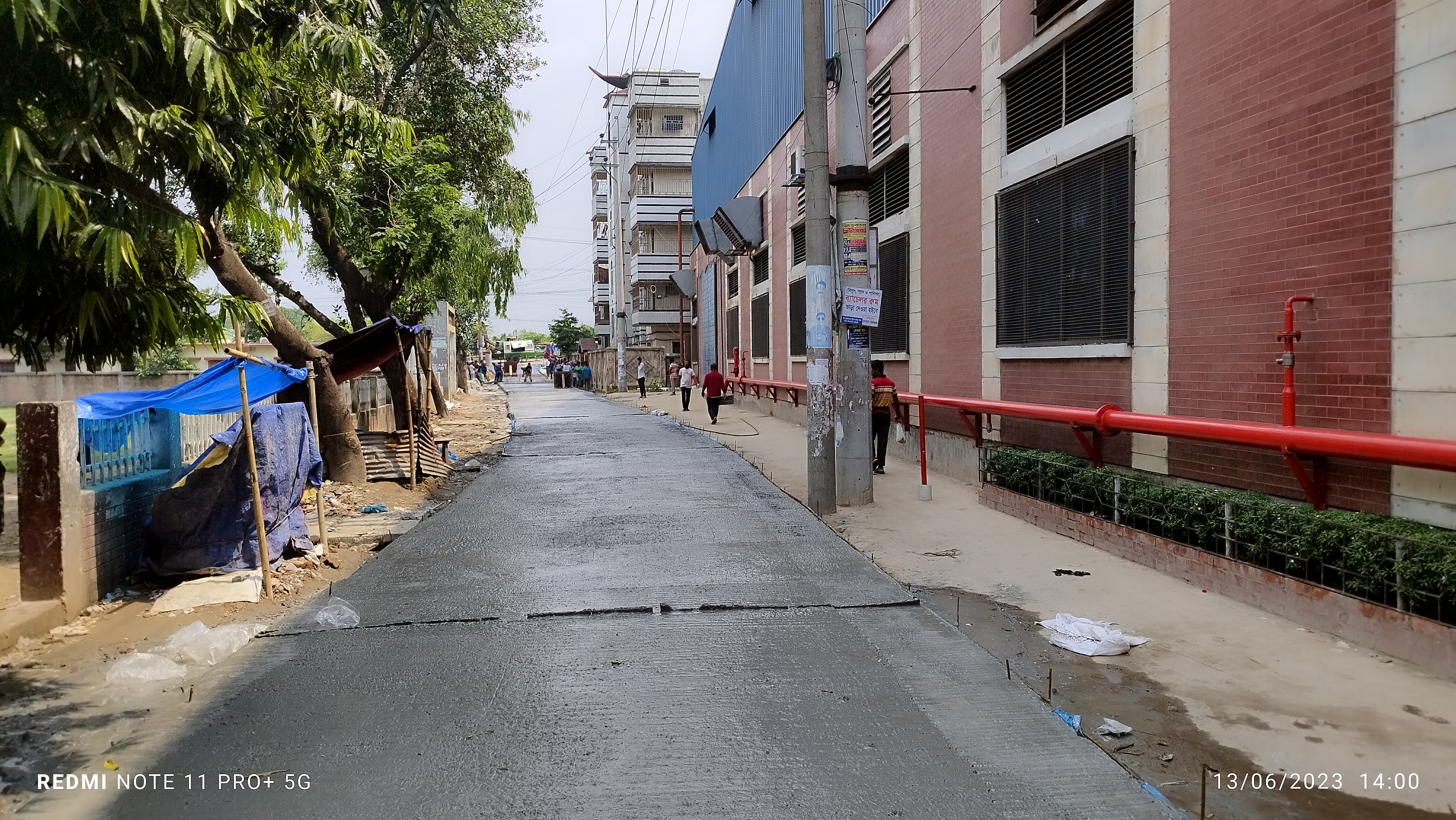 নরসিংদী সদর উপজেলার বিভিন্ন উন্নয়ন প্রকল্পের ছবি।