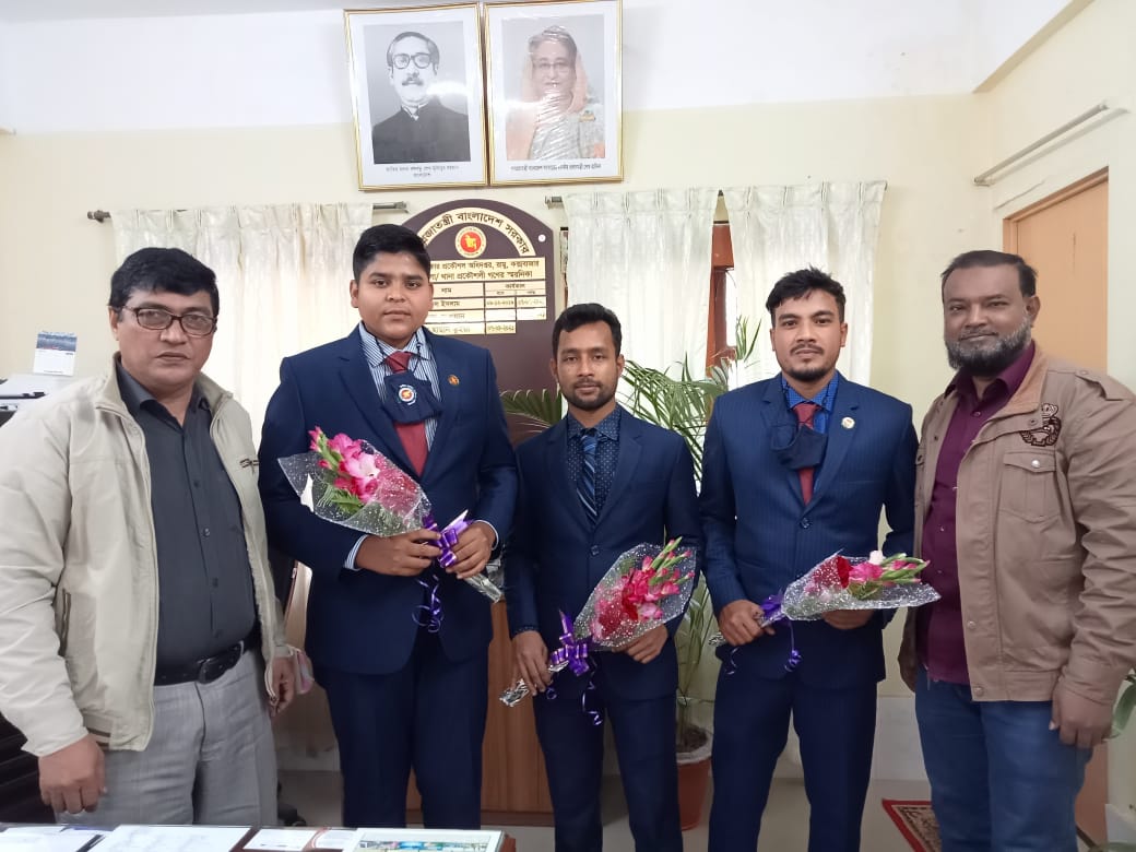 উপ- সহকারী প্রকৌশলীর যোগদান