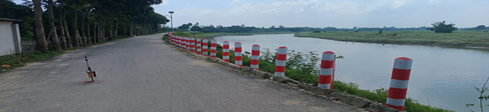 নাগর নদীর তীর বেয়ে উপজেলা সড়ক বাস্তবায়ন