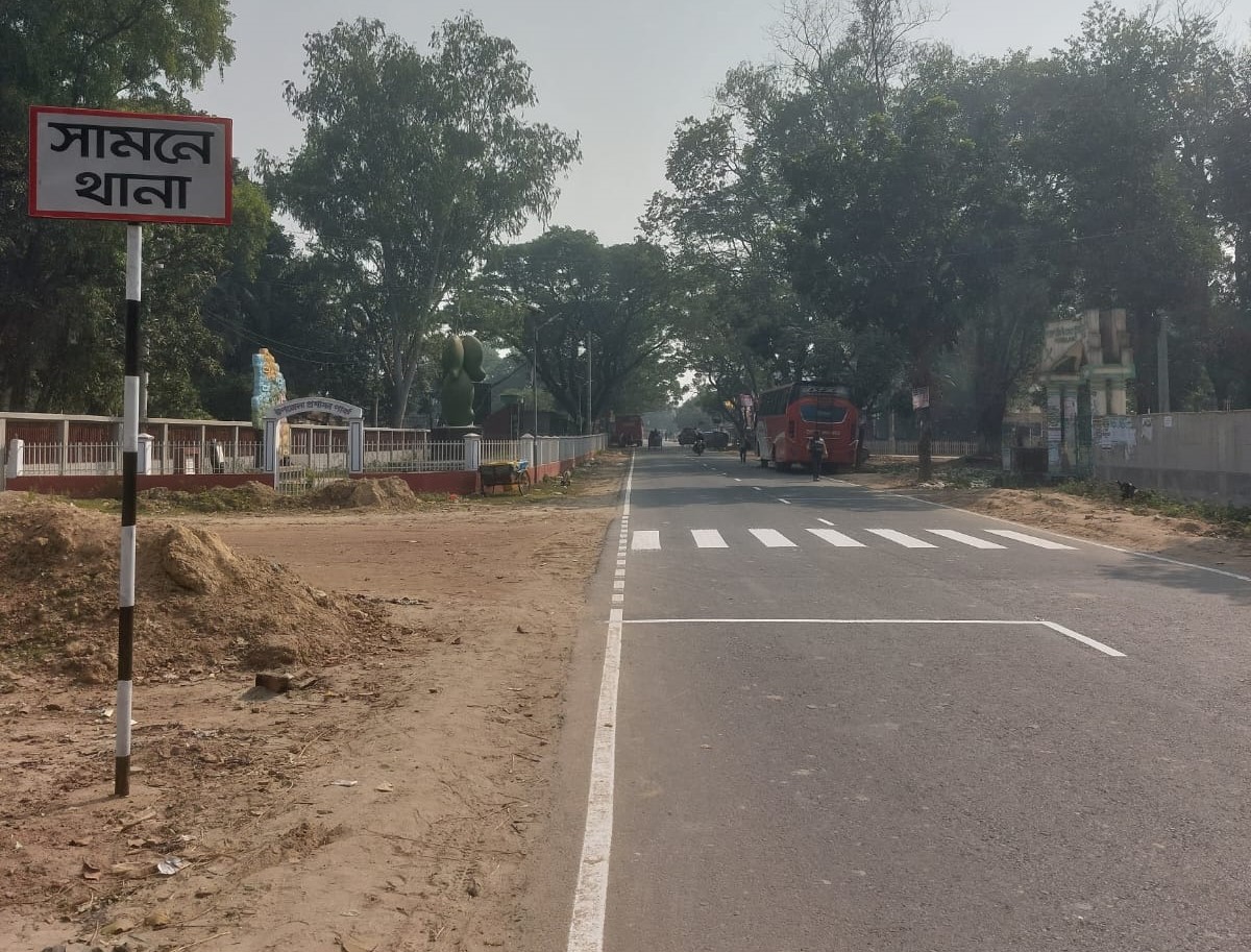 সাপাহার জিসি- খঞ্জনপুর বাজার সড়