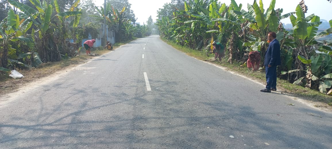 Shibcha H Q to R and H Doani Ghat via Thengamara GPS Road ID 354872015