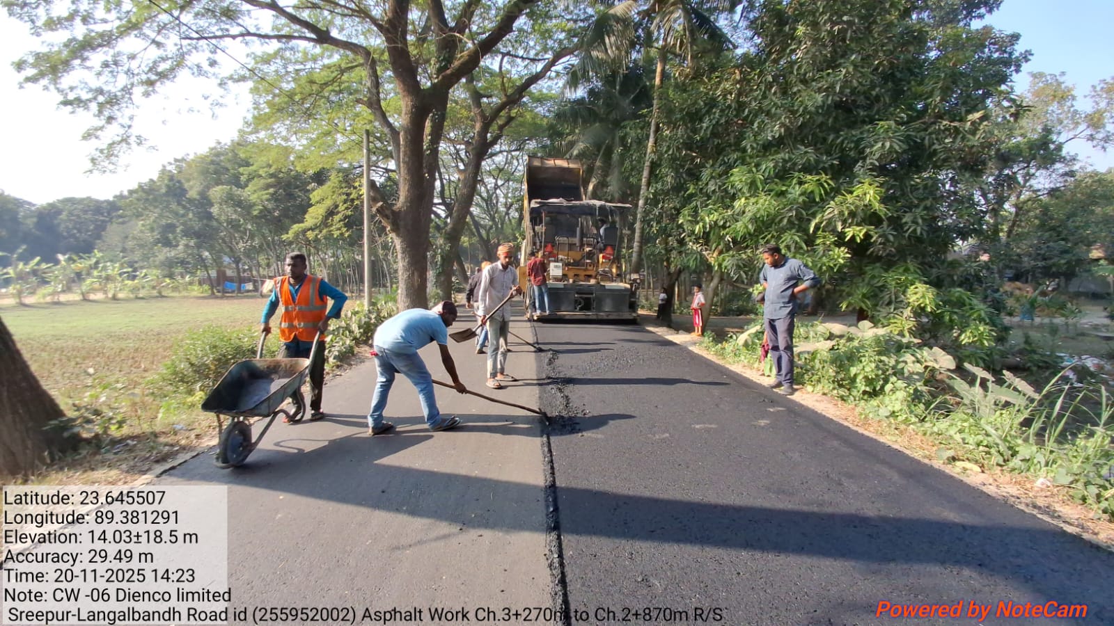 শ্রীপুর লাঙ্গল বাঁধ রোড