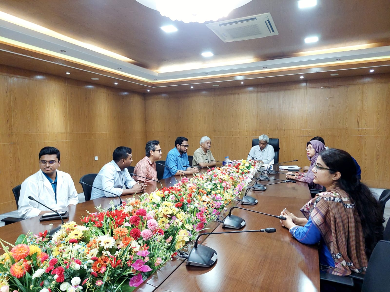 বিজ্ঞান ও প্রযুক্তি মন্ত্রণালয়ের সম্মানিত সচিব মোঃ আনোয়ার হোসেন মহোদয়ের এলআরআই পরিদর্শন