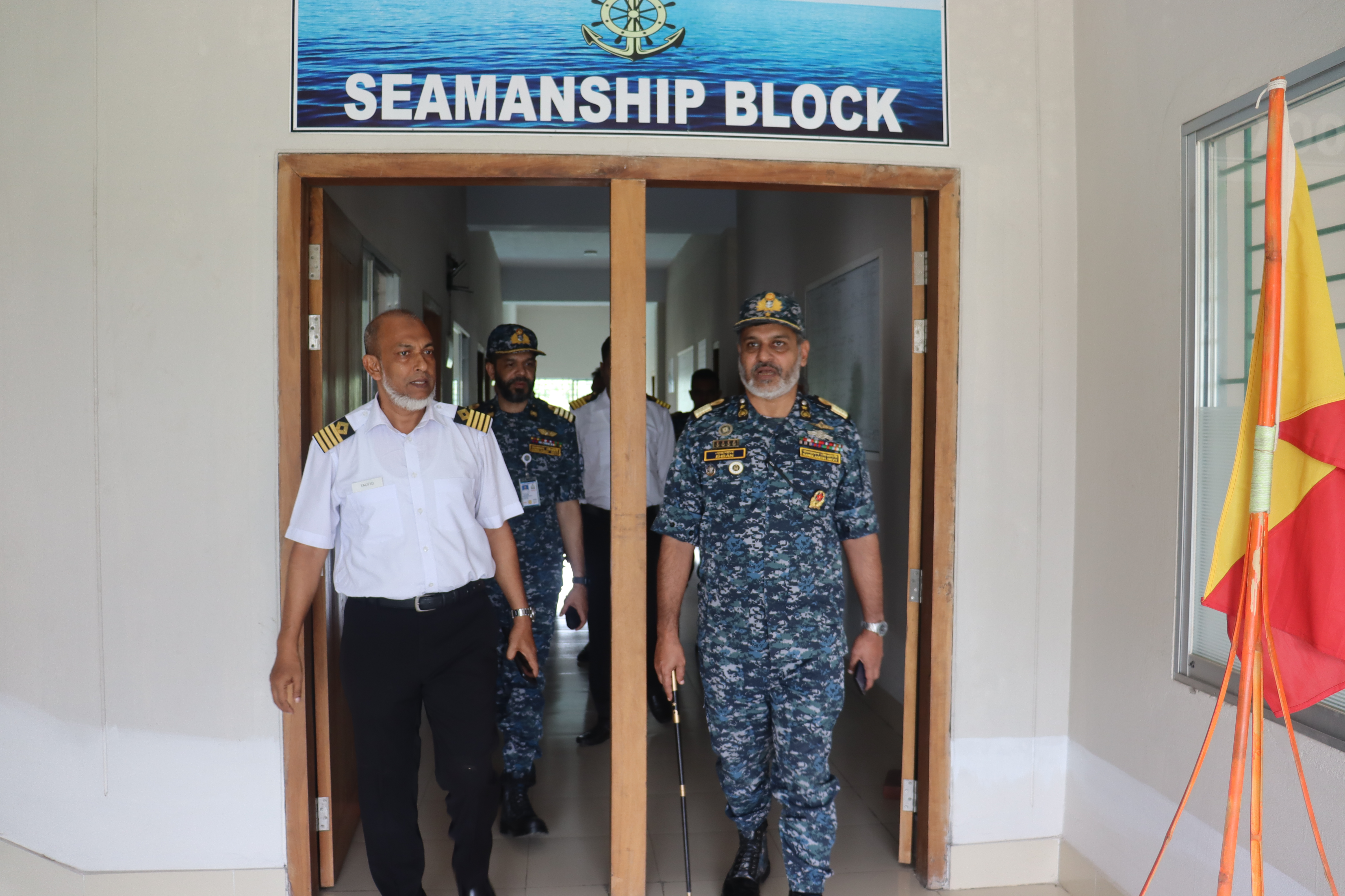 সম্মানিত রেজিস্ট্রার কমোডর মোহাম্মদ এহসানুল্লাহ খানের নেতৃত্বে বিএমইউ পরিদর্শন দলের বার্ষিক পরিদর্শন।