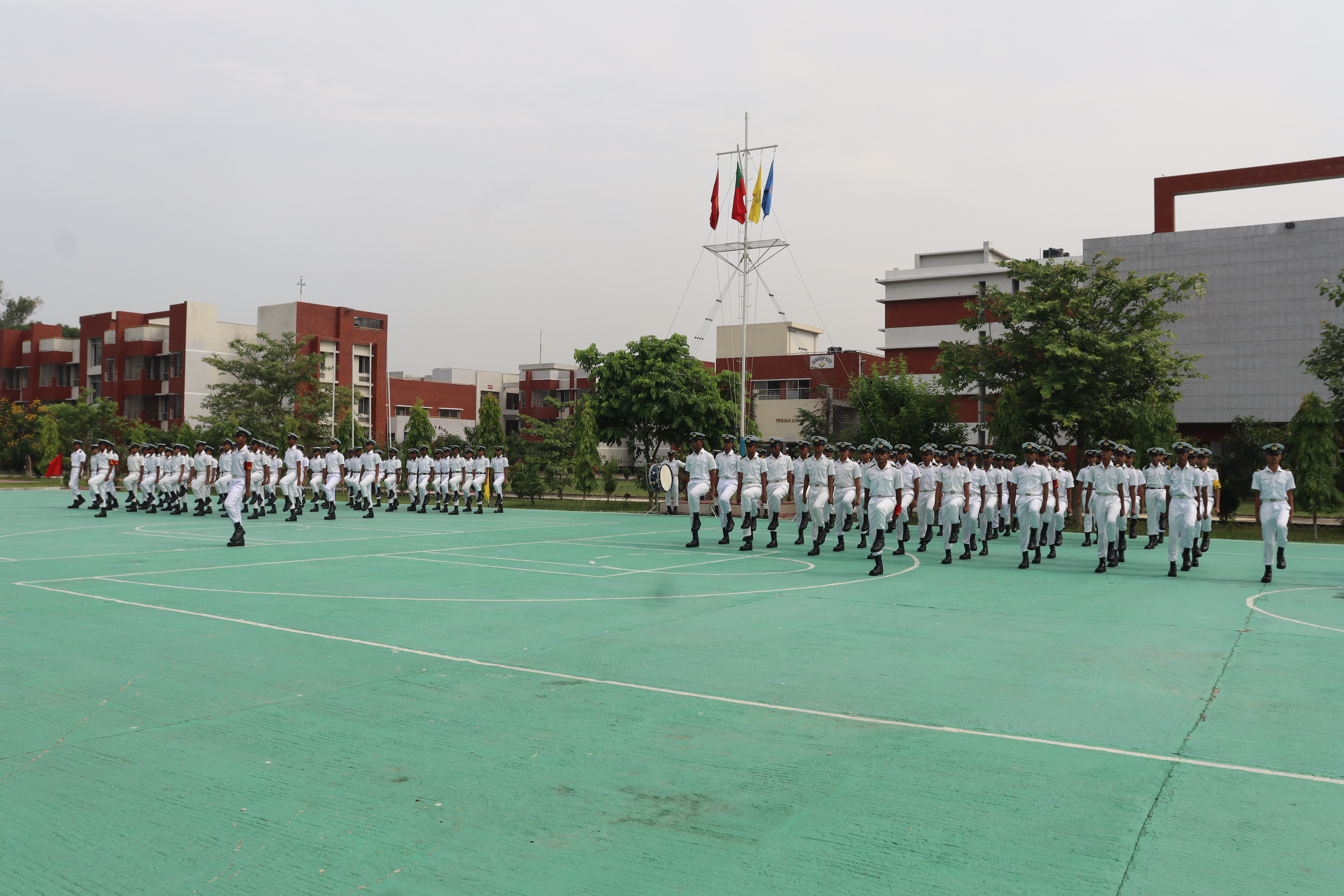 সম্মানিত রেজিস্ট্রার কমোডর মোহাম্মদ এহসানুল্লাহ খানের নেতৃত্বে বিএমইউ পরিদর্শন দলের বার্ষিক পরিদর্শন।