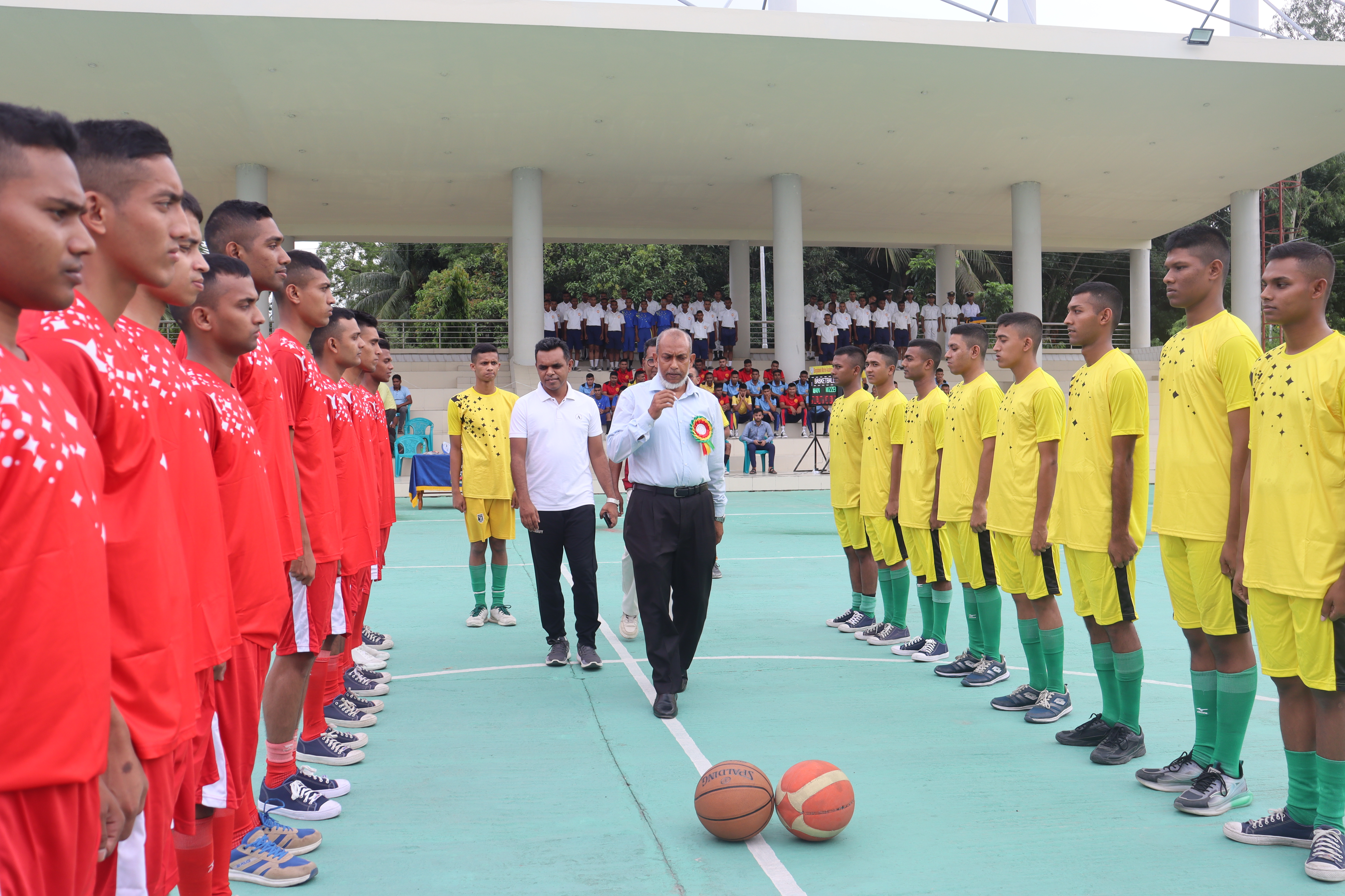 ইন্টার ডিভিশন বাসকেট বল প্রতিযোগিতা।
