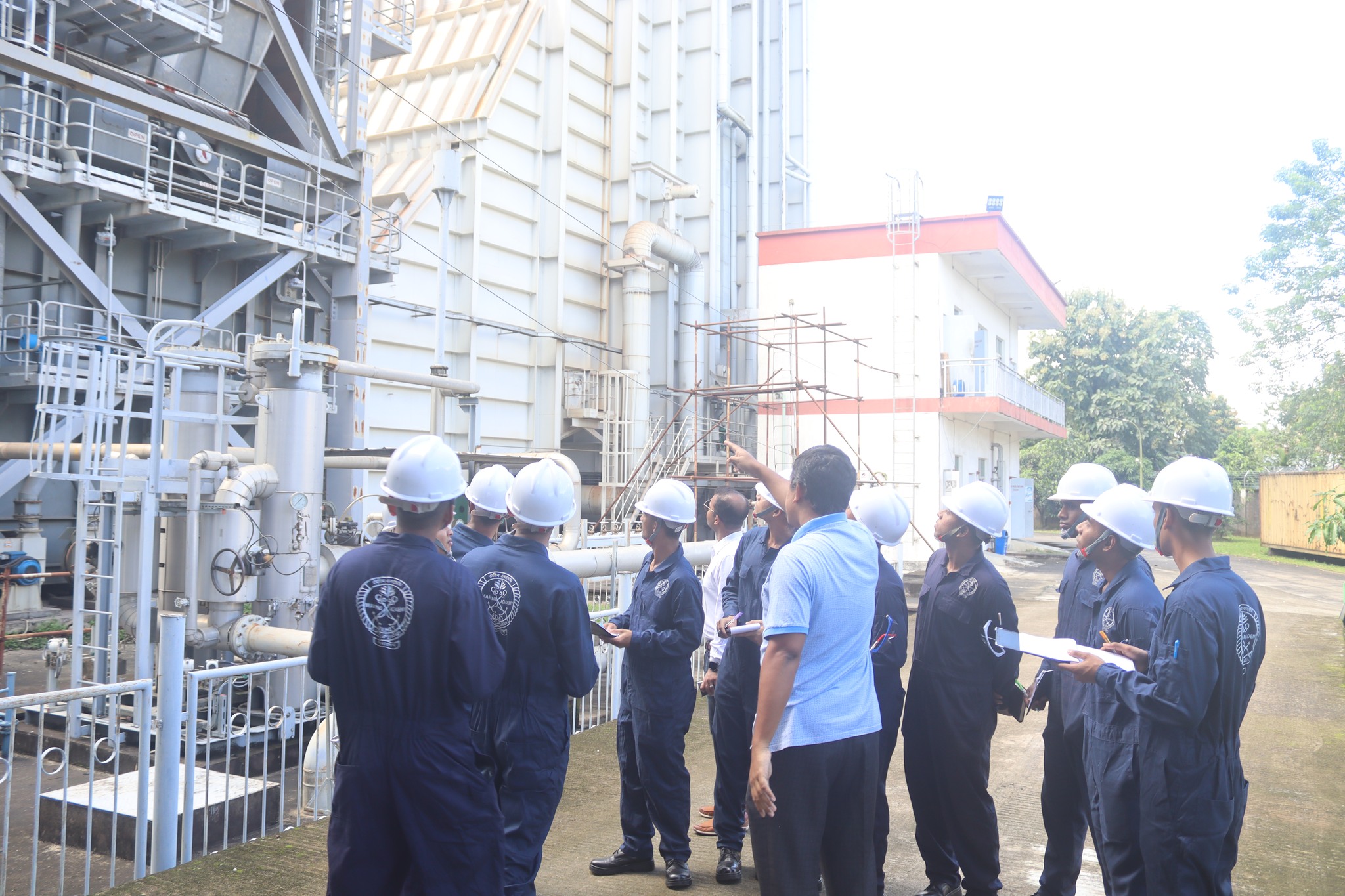 ৪র্থ ব্যাচের ইঞ্জিনিয়ারিং ক্যাডেটদের শিল্প পরিদর্শন