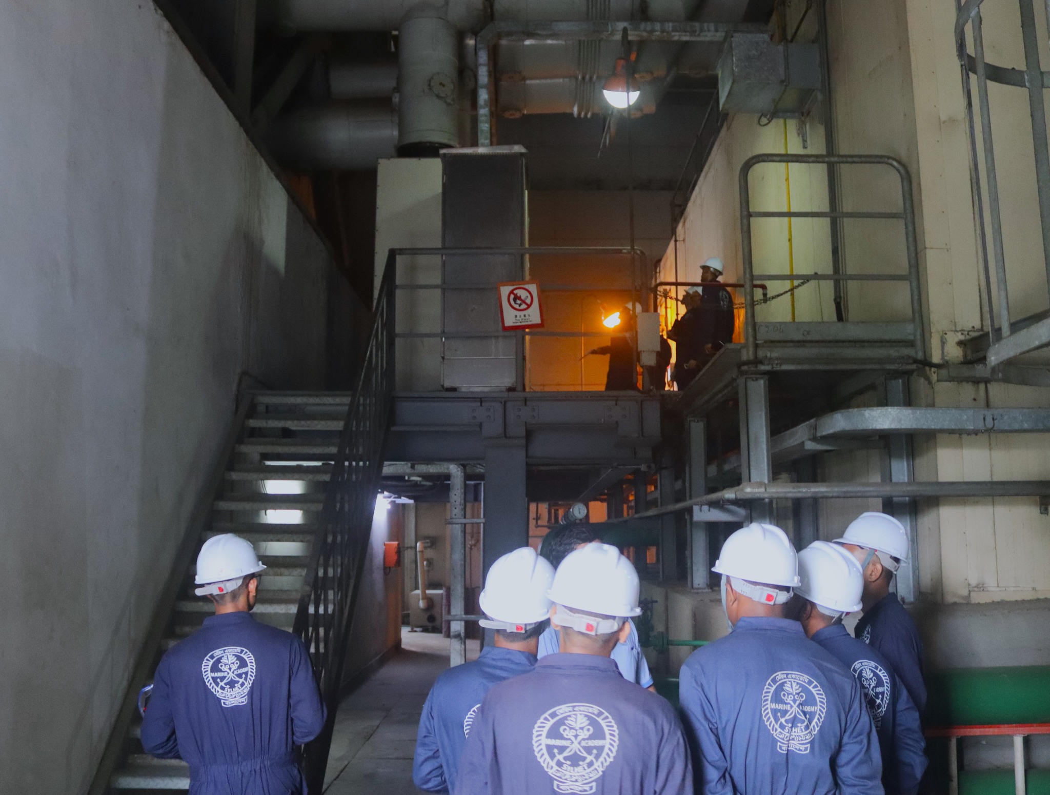 ৪র্থ ব্যাচের ইঞ্জিনিয়ারিং ক্যাডেটদের শিল্প পরিদর্শন