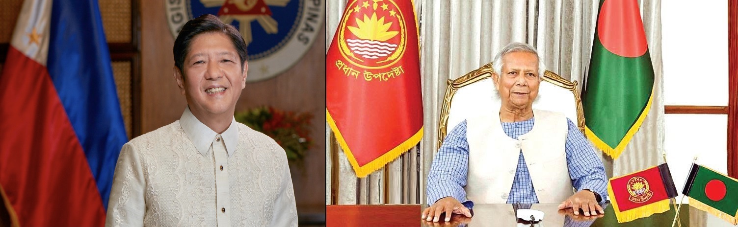 H.E. Ferdinand R. Marcos Jr., Hon’ble President of the Republic of the Philippines congratulated Noble Laureate H.E. Prof. Dr. Muhammad Yunus, on his appointment as the Chief Adviser of the Interim Government of the People’s Republic of Bangladesh