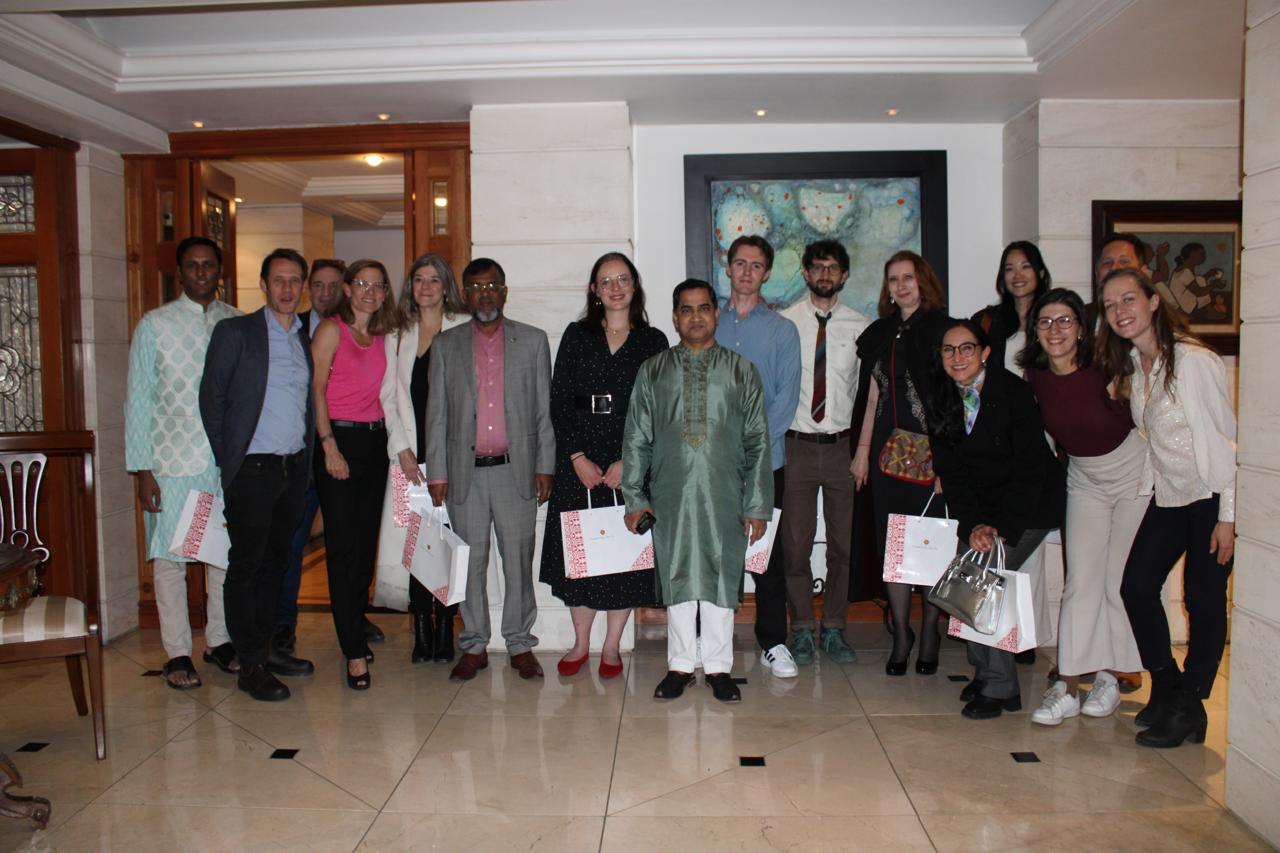Journalist Reception at Bangladesh Residence by Ambassador Mushfiqul Fazal