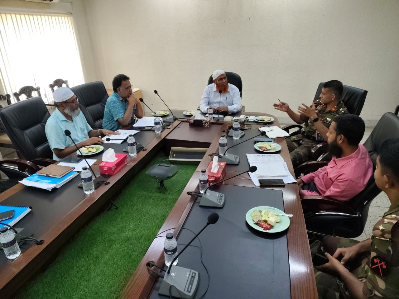 মধ্যপাড়া গ্রানাইট মাইনিং কোম্পানী লিমিটেড পরিদর্শন এবং মত বিনিময়