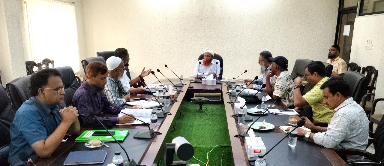 খনি হতে রেলওয়ে কর্তৃক সরবরাহকারী ঠিকাদারকে ব্যালাস্ট সরবারাহের দাপ্তরিক প্রক্রিয়াকরণ সংক্রান্ত আলোচনা অনুষ্ঠিত হয় ।