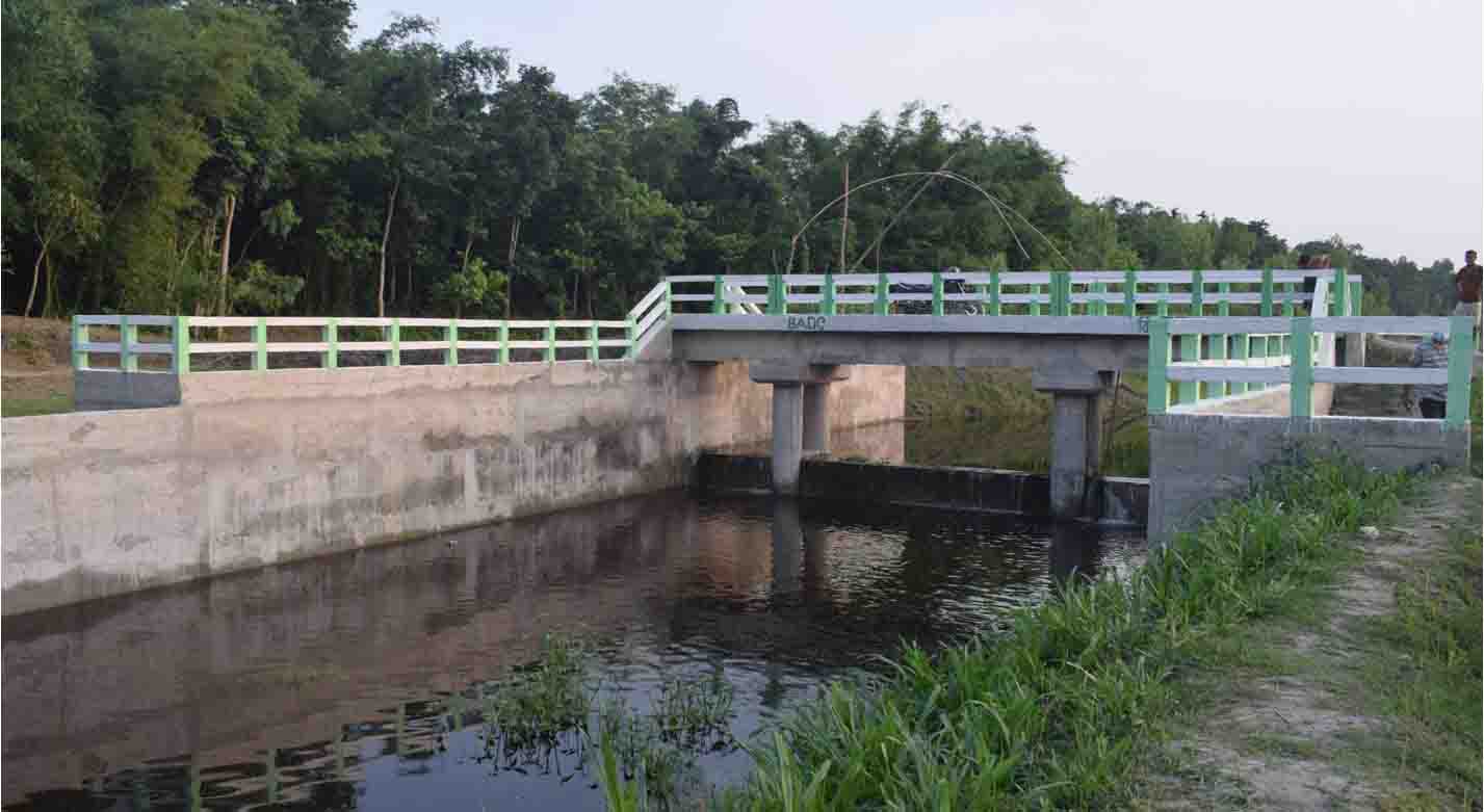 প্রকল্প হতে নির্মিত হাইড্রোলিক স্ট্রাকচার