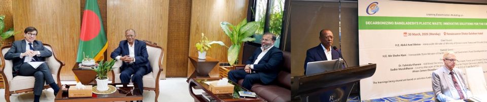 ফ্রান্সের রাষ্ট্রদূত Jean-Marc Séré-Charlet এর সাথে সাক্ষাৎ