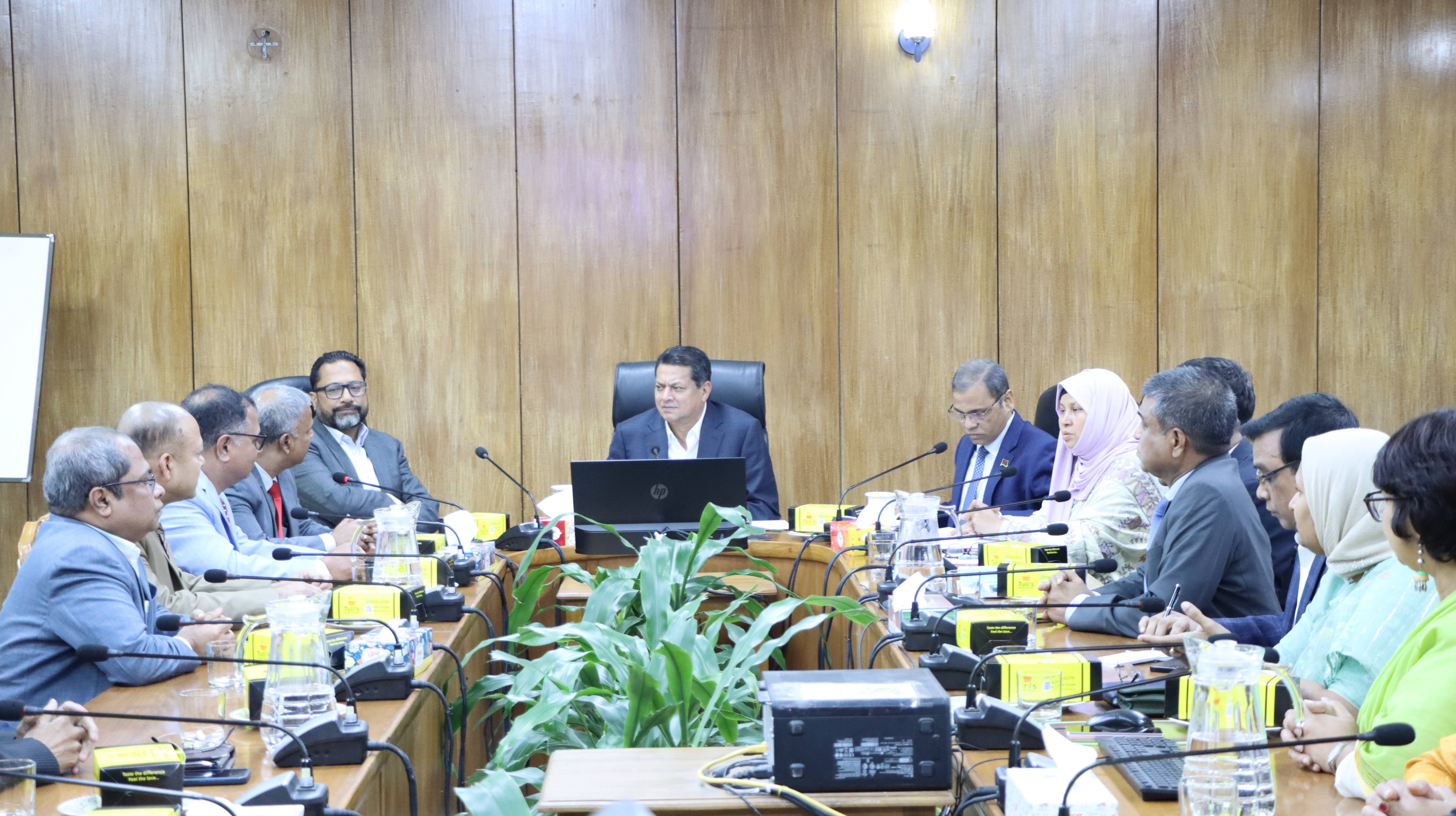 গৃহায়ন ও গণপূর্ত মন্ত্রণালয়ে মাননীয় মন্ত্রী মহোদয় ও প্রতিমন্ত্রী মন্ত্রী মহোদয়ের সাথে পরিচিতি সভার ছবি-2