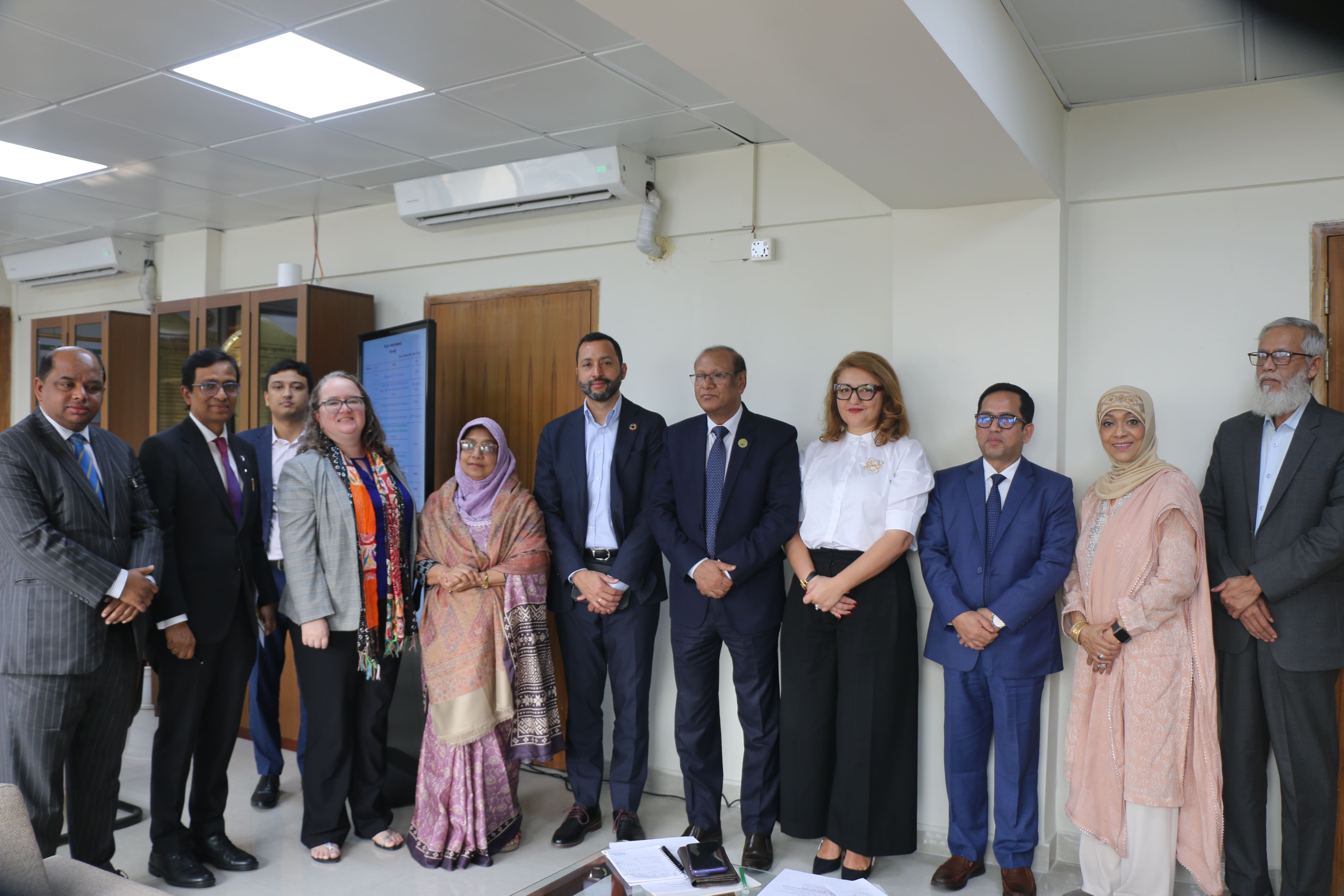 আইএলও প্রতিনিধি দলের সাথে আলোচনা সভা (২১/০১/২০২৬)